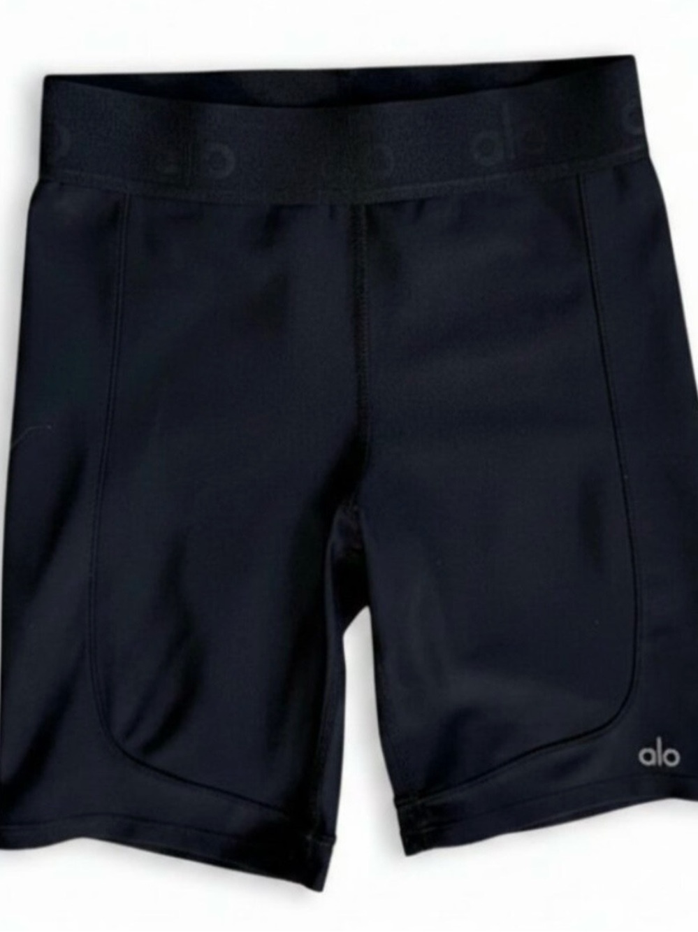 ALO Yoga Black Performance Bike Shorts